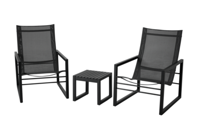 Vevi sidebord Svart
