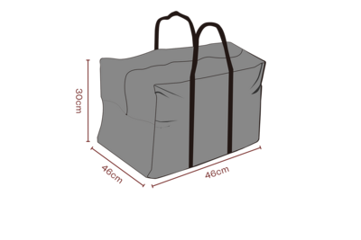 Møbeltrekk dynepose Black-Breathable