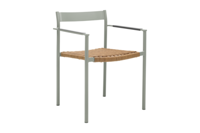 DK spisestol  Light Grey/Natur
