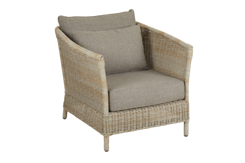 Aster lenestol Beige/beige
