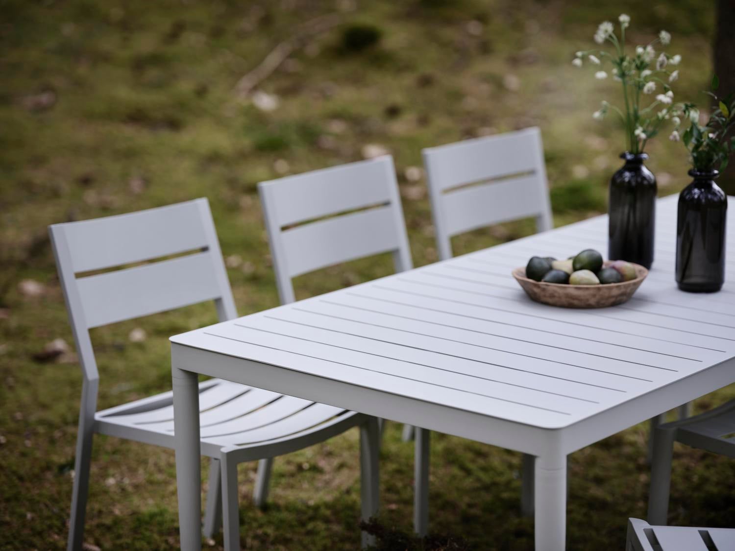 Delia spisestol  Light Grey