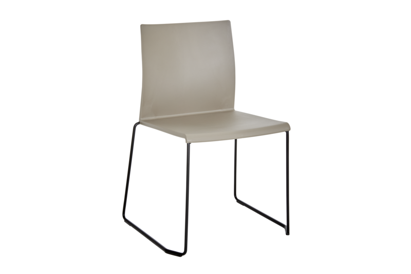 Artesia spisestol  Mineral Grey/Black