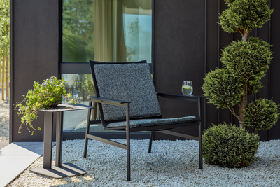 Soro loungestol Svart/Teddy Ant