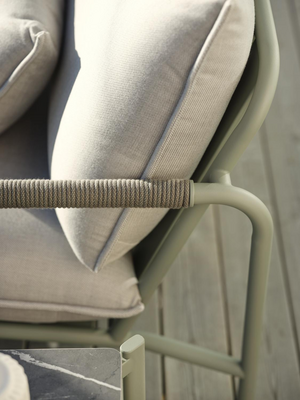 Lerberget 2,5-seter sofa Dusty Green/ash