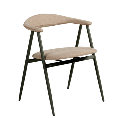 Boi stol med armlener Nordic Green/Barley