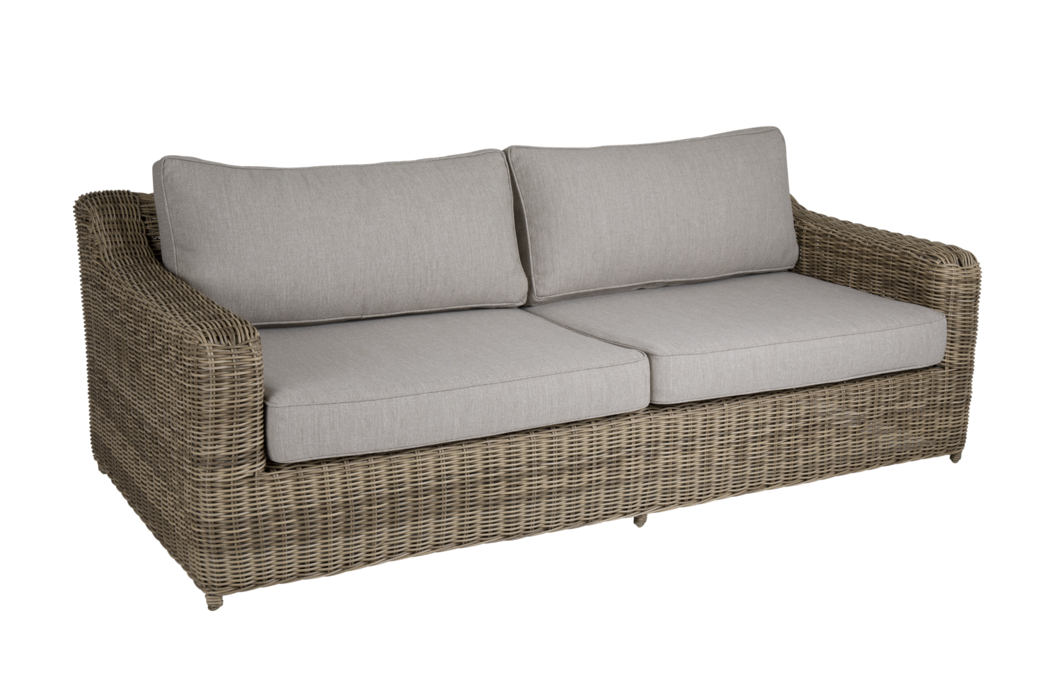 Glendon 3-seter sofa Rustik/beige