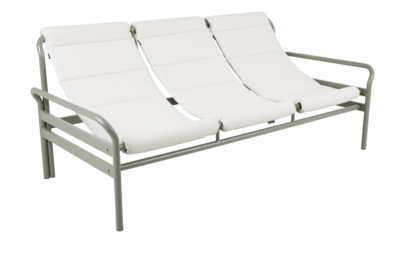 Sling 3-seter sofa Nordic Green/Vanilla White