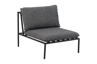 Collier midtdel Svart/Teddy Ant