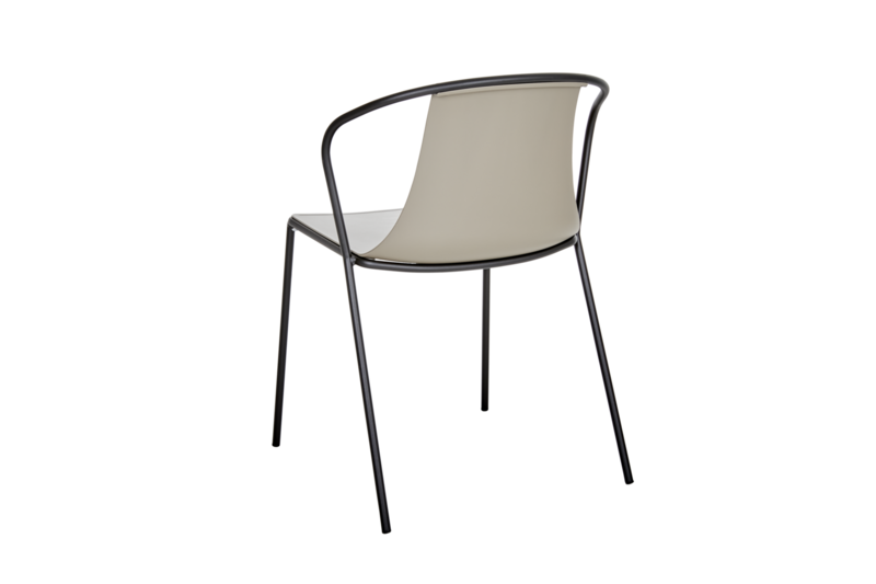 Kasia spisestol Mineral Grey/Black
