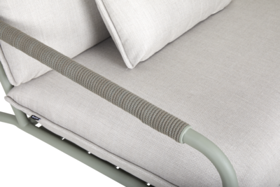 Lerberget 2,5-seter sofa Dusty Green/ash