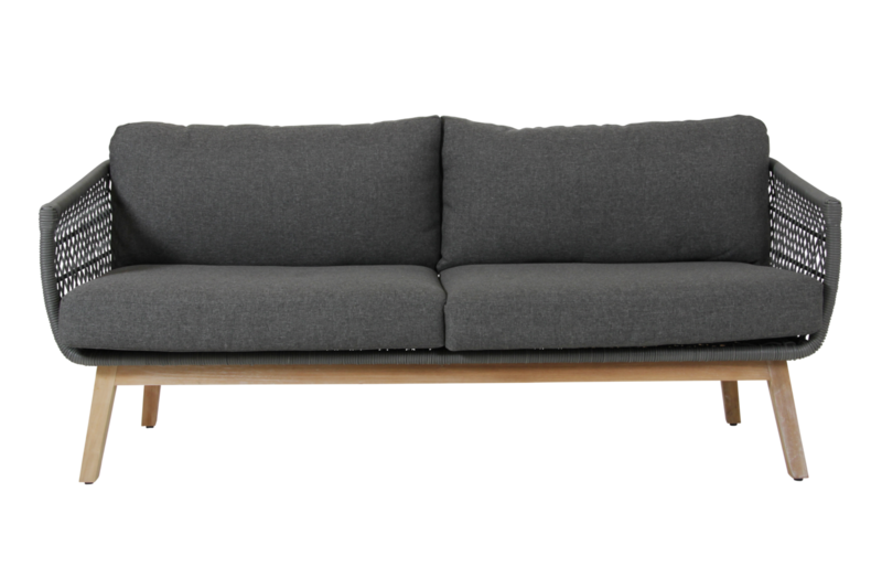 Kenton 3-seter sofa Grå/grå