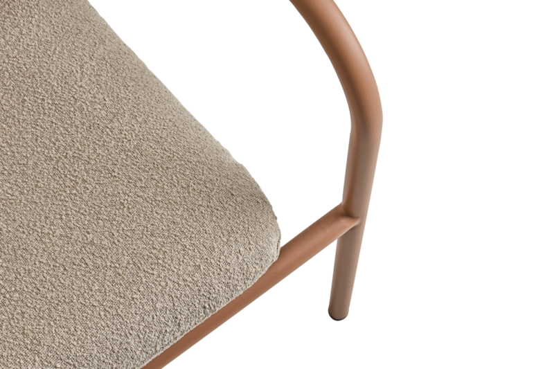 Bendt lenestol Peach/Teddy Beige