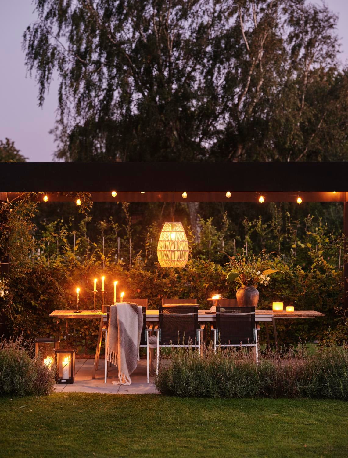 Naos spisebord Stainless steel/teak