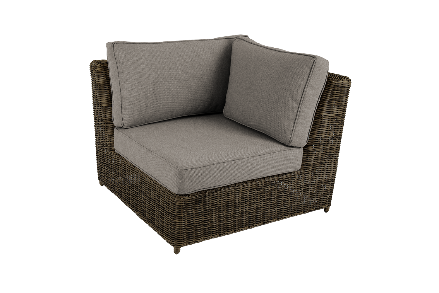 Glendon hjørne Dark Brown/Soft Moose