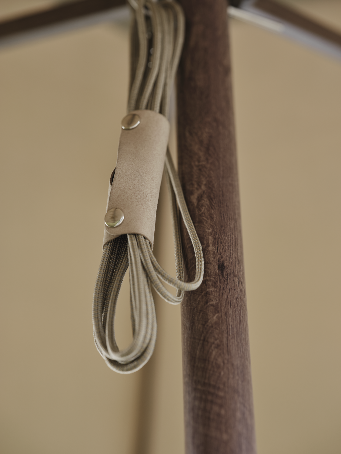 Paliano parasoll Brun/beige