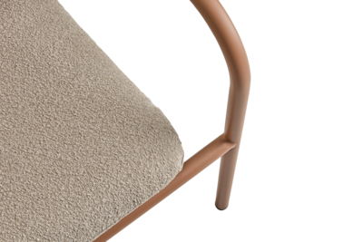 Bendt lenestol Peach/Teddy Beige