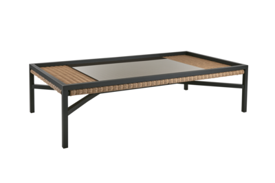 Shell sofabord Rustic/Black