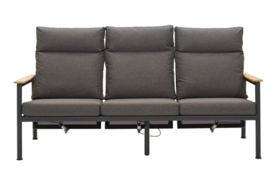 Gordon 3-seter sofa Antracit/Soft Dawn