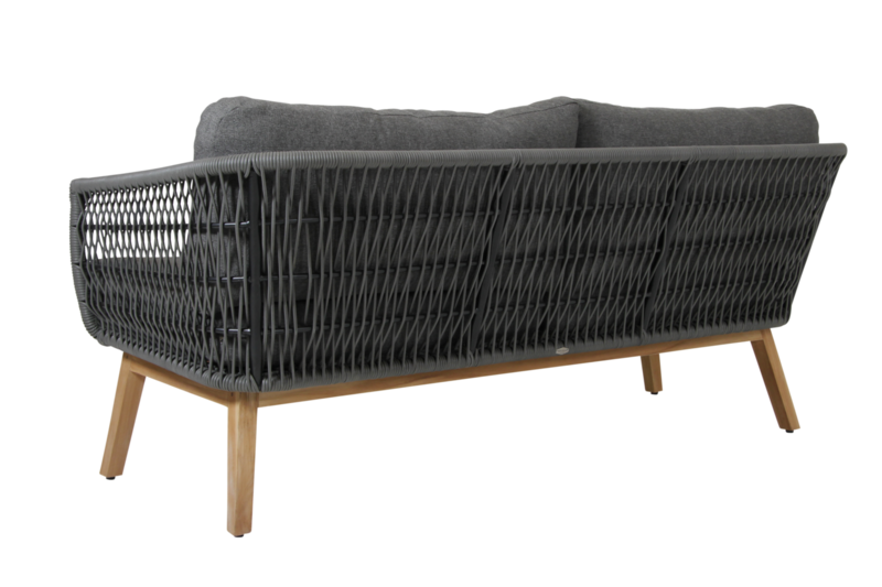 Kenton 3-seter sofa Grå/grå