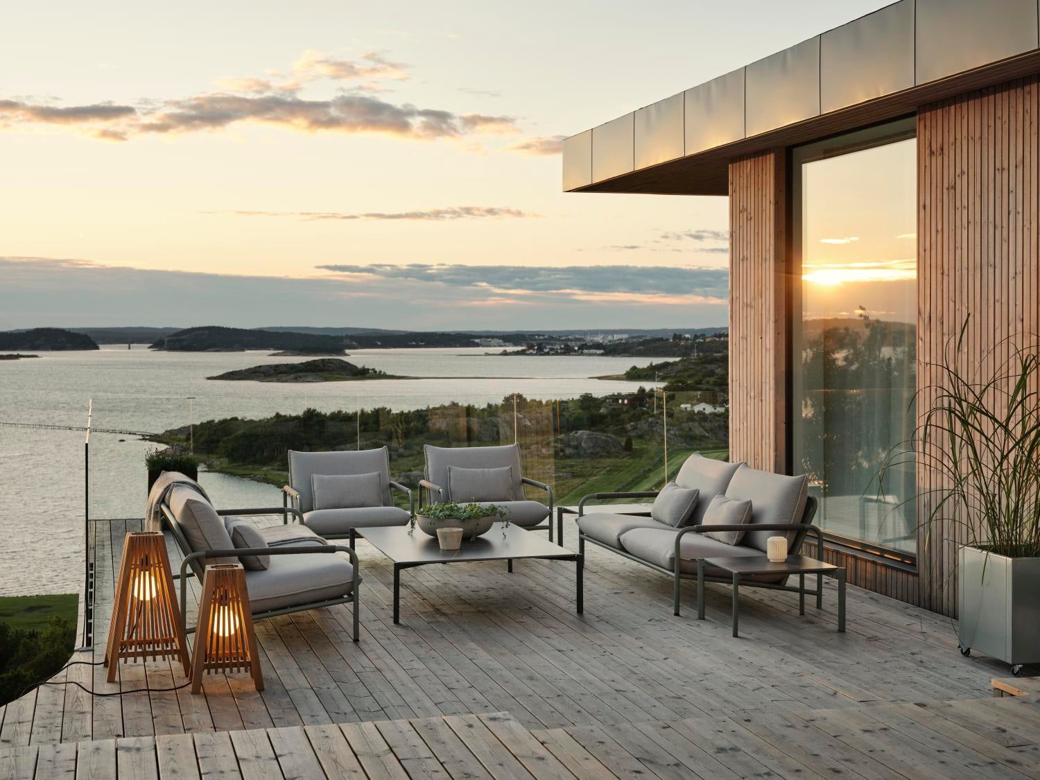 Lerberget 2,5-seters sofa Dusty Green/ash