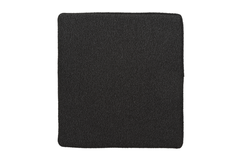 Frisk seat cushion Teddy Black