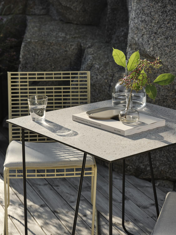 Laminate bordplate Beige/terrazzo