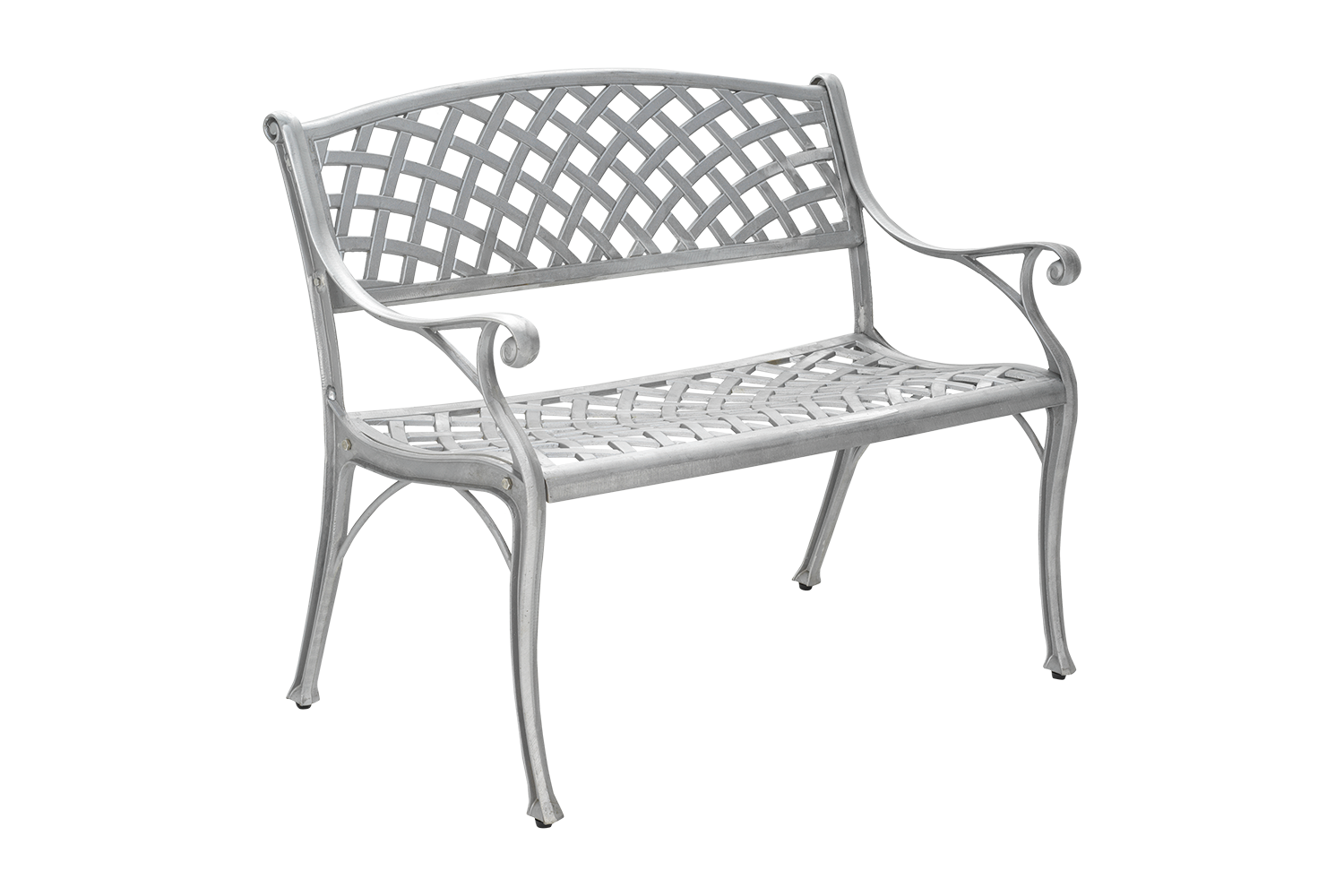 Arras 2-seter sofa Aluminium