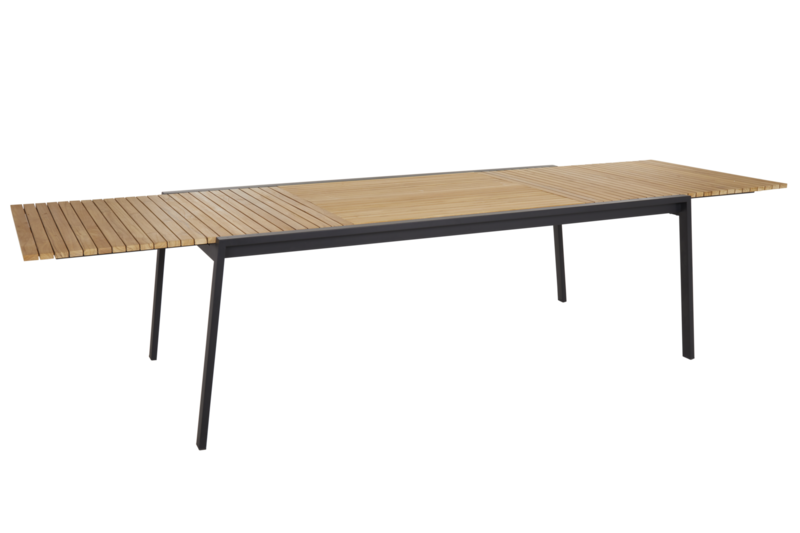 Naos spisebord Svart/teak