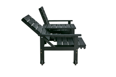 Du & Ja 2-seter sofa Svart