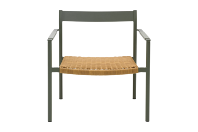 DK loungestol Nordic Green/Natur
