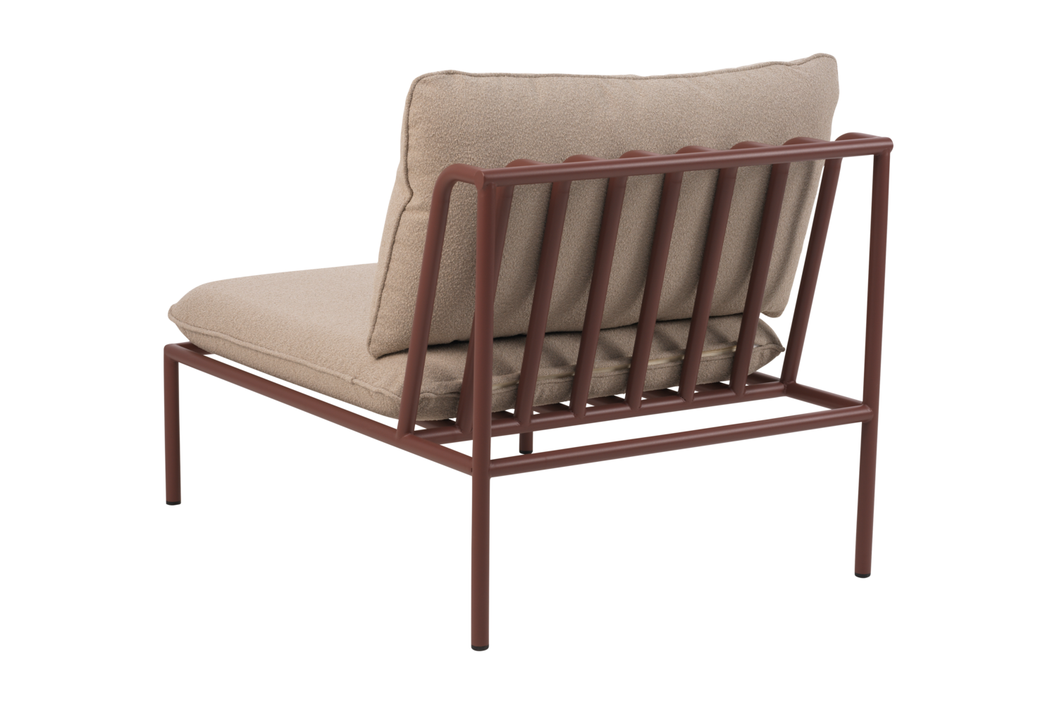 Collier midtdel Zin Red/Teddy Beige