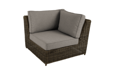 Glendon hjørne Dark Brown/Soft Moose