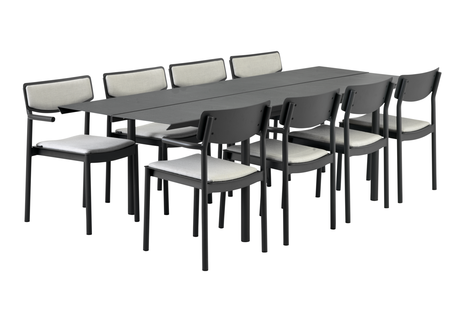 B45 spisebord Antracit