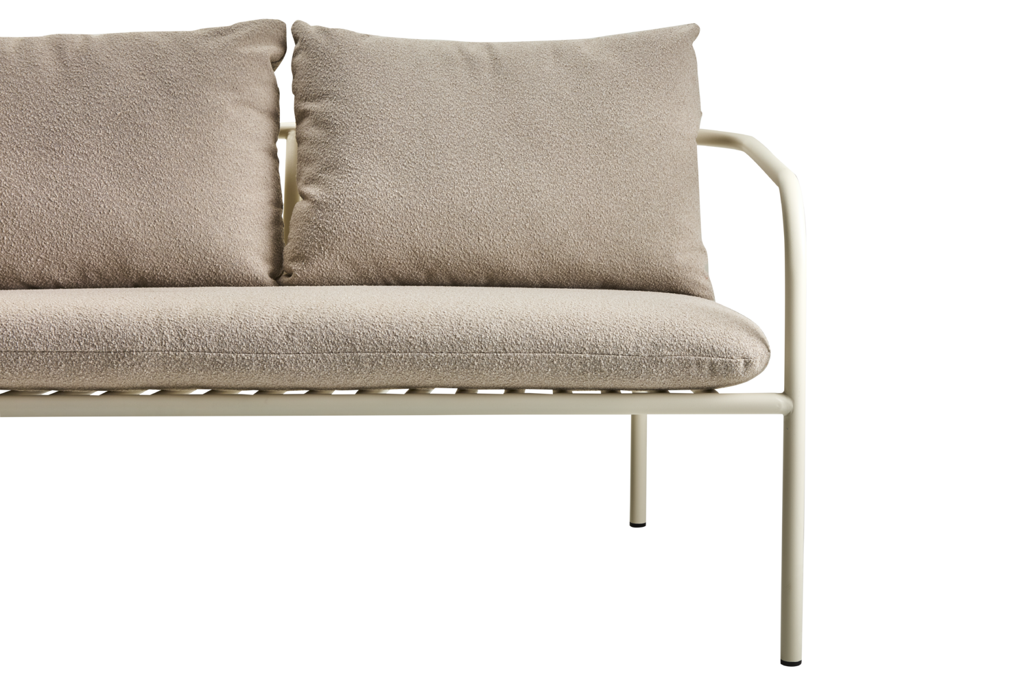 Bendt 2-seter sofa Pearl White/Teddy Beige