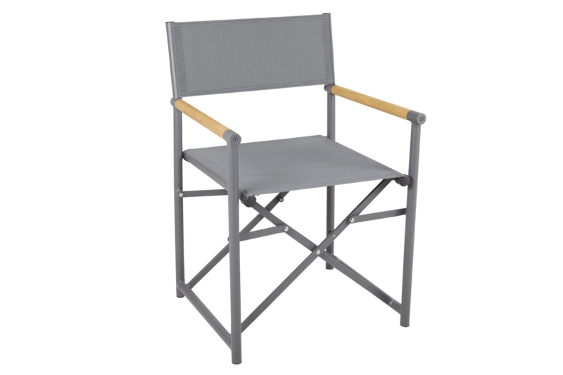 Zand spisestol  Anthracite/Teak