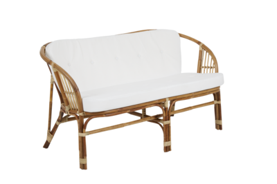 Astrakan 2-seter sofa Natural colored/white