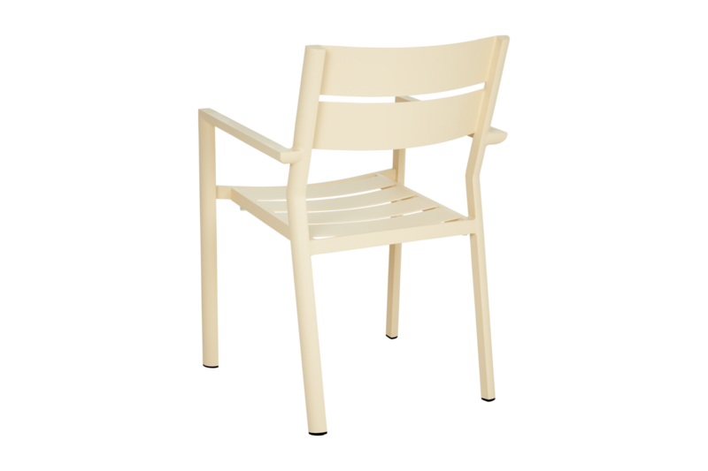 Delia stol med armlener Lemon