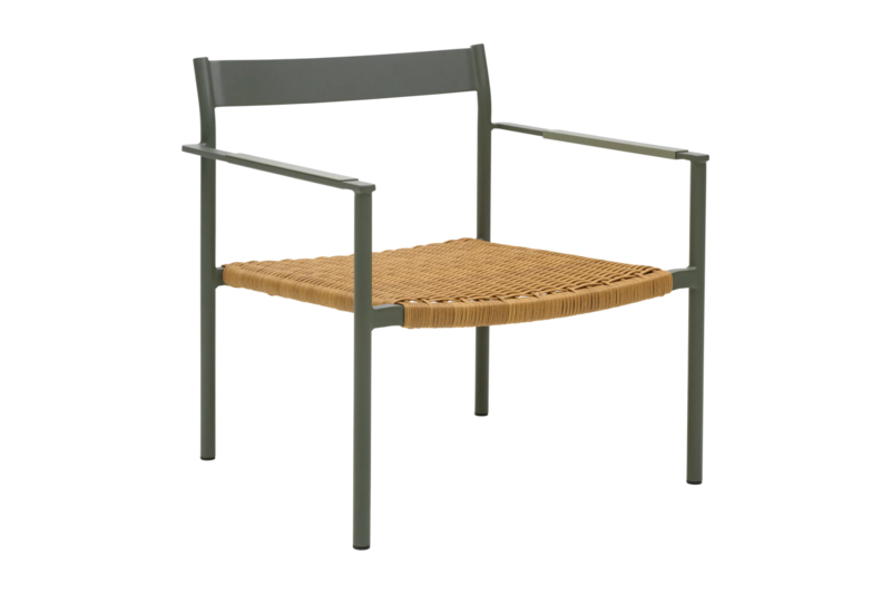 DK loungestol Nordic Green/Natur