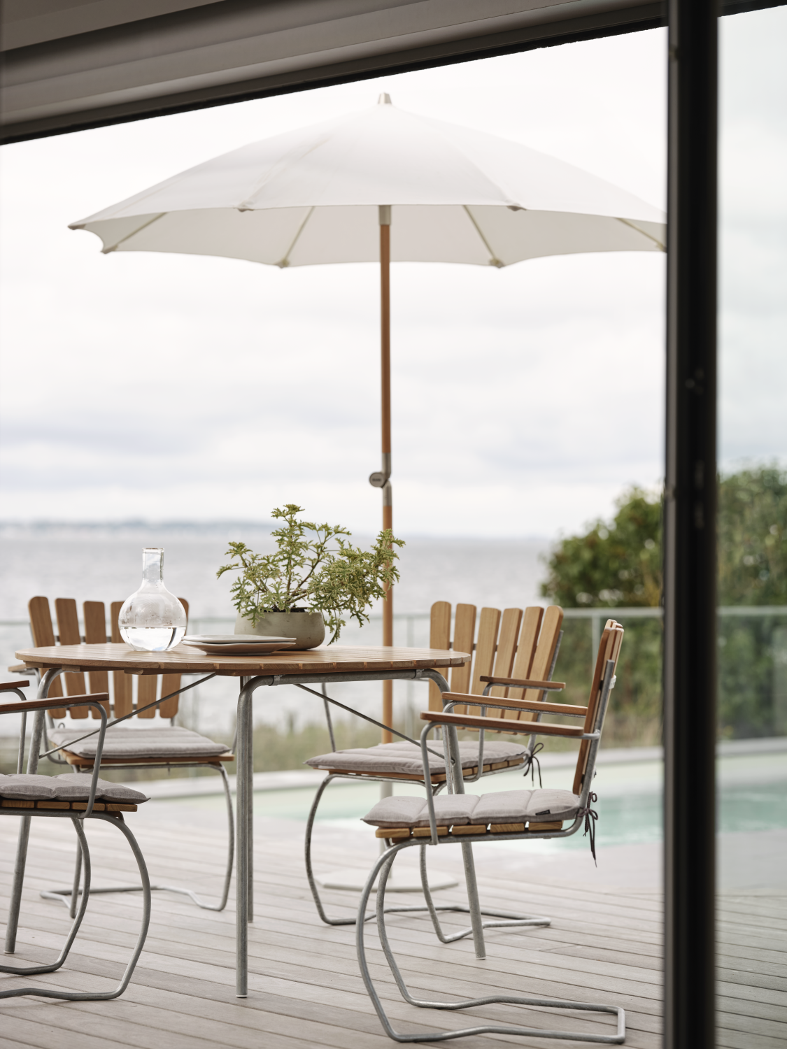 Dubai setepute Ljusgrå