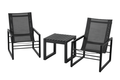 Vevi sidebord Svart