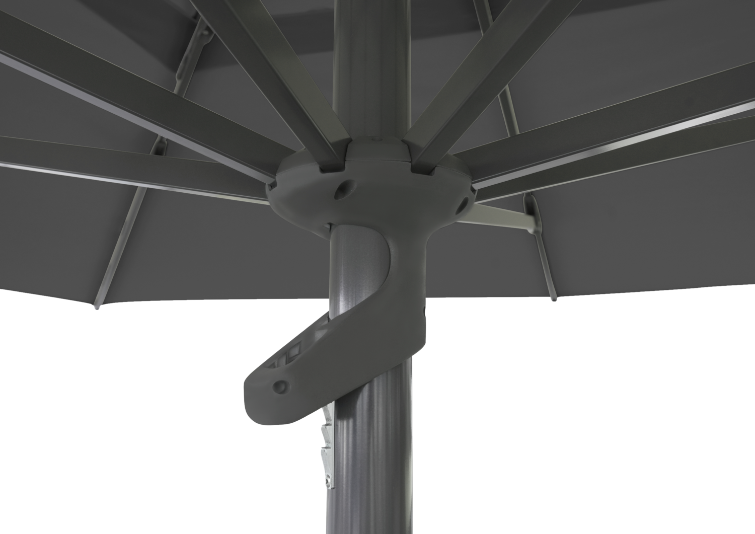 Mozzo parasoll Antracit/Grå