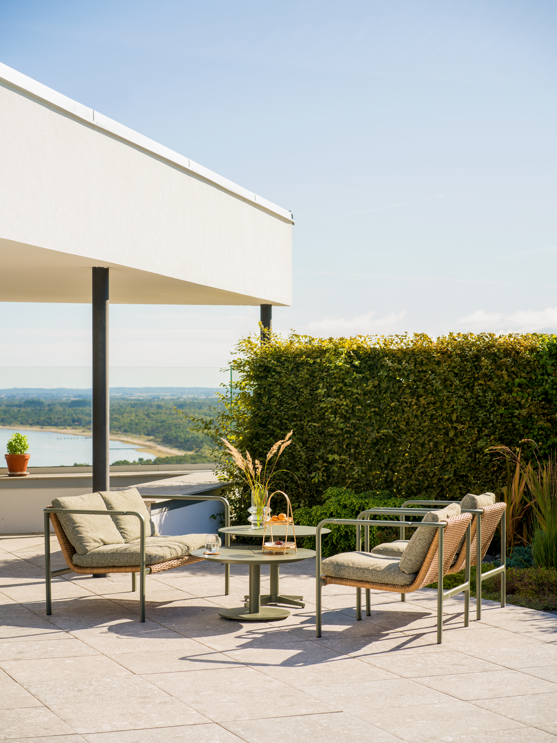 Motty 2-seter sofa Nordic Green/Teddy Verde