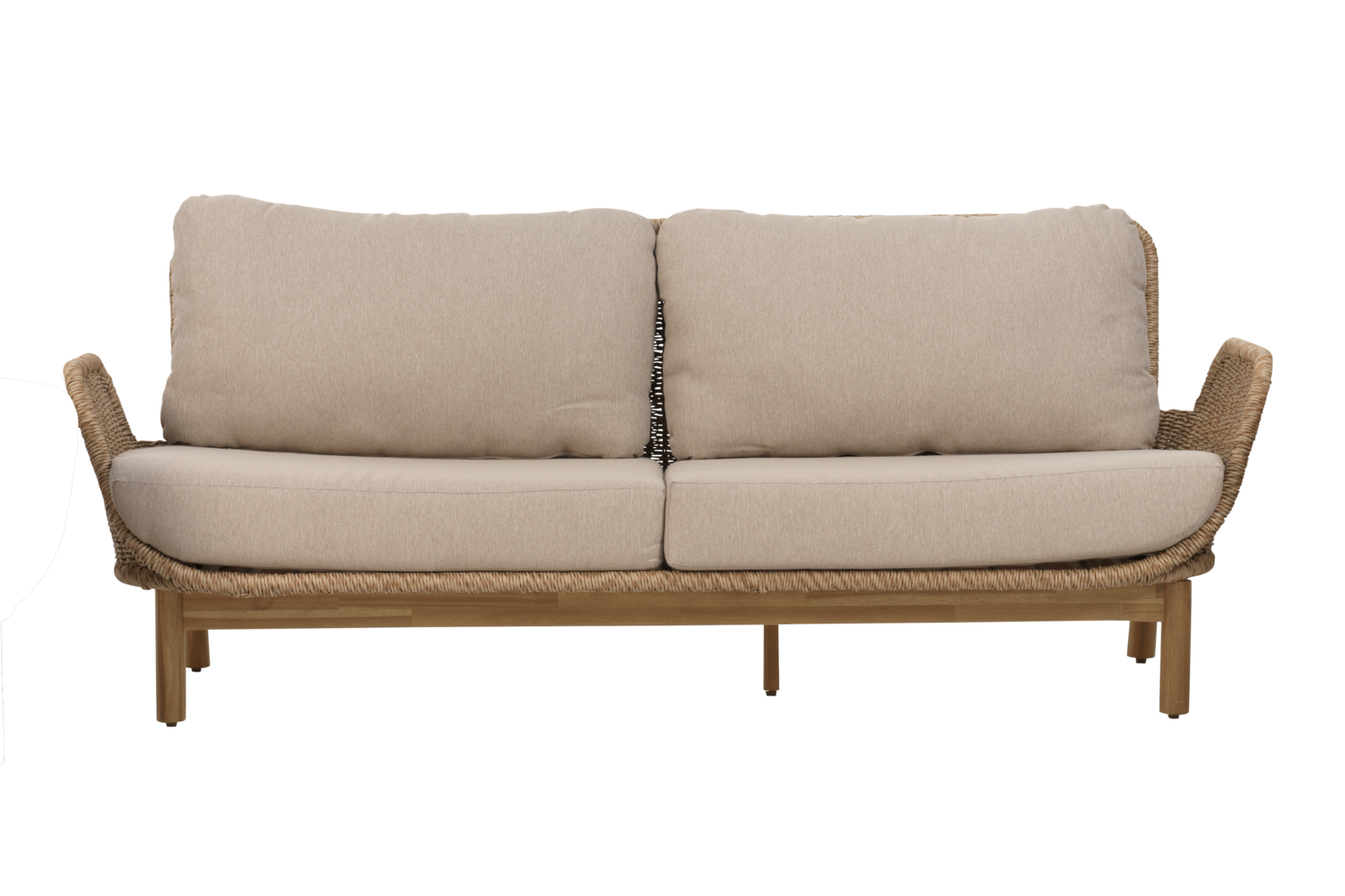 Lily 2,5-seters sofa Twist Straw/Plush Wheat