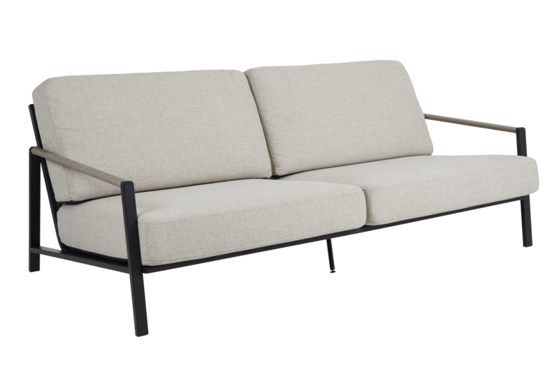 Lyra 2,5-seter sofa Black/Sand