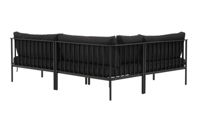 Upper sett Svart/Teddy Black