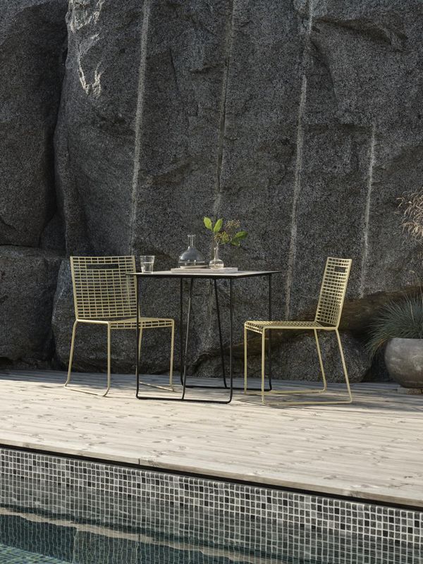 Laminate bordplate Beige/terrazzo