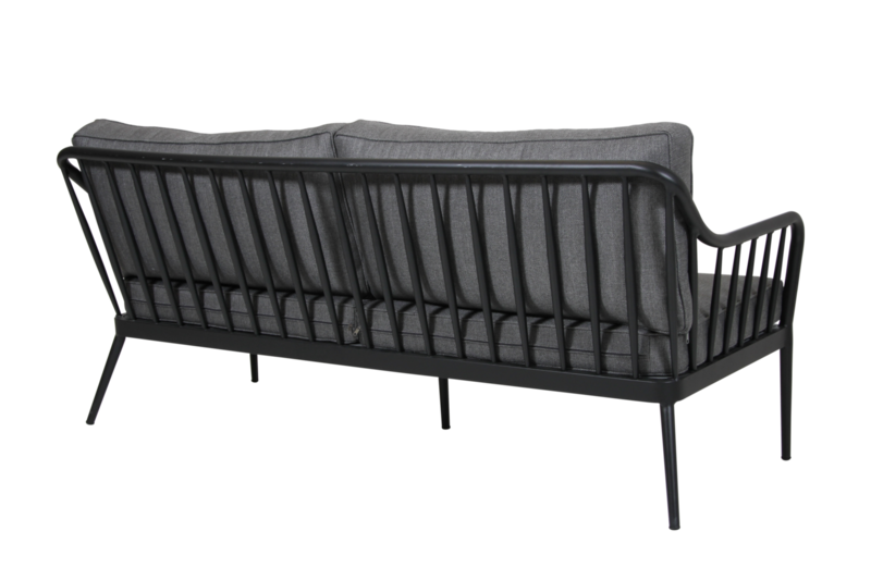 Coleville 3-seter sofa Svart/grå
