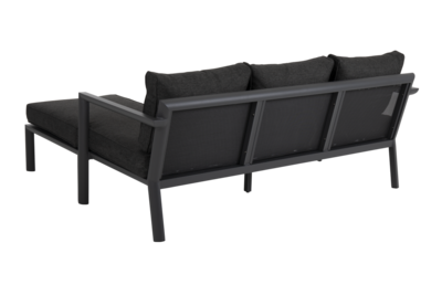Delia divan sofa Anthracite/Nearly black