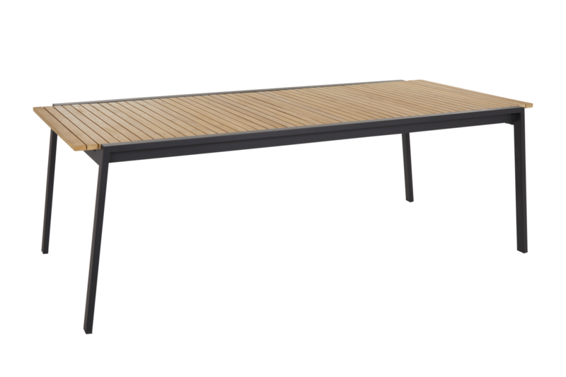 Naos spisebord Svart/teak