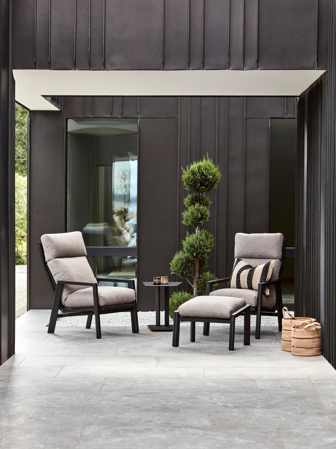 Slide position lenestol Black_Ash